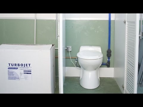 Es posible instalar una cisterna de aseo y baño en un espacio reducido