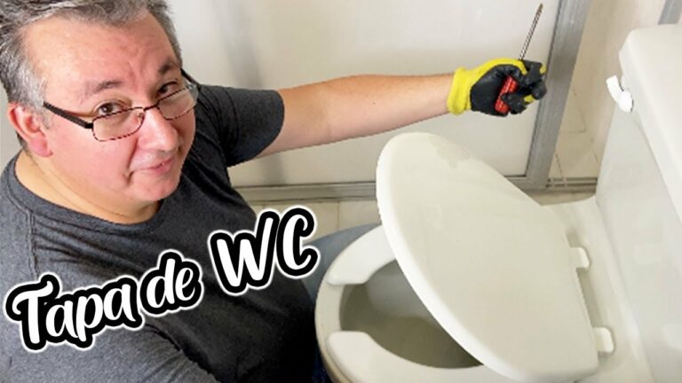 Como cambiar una tapa de cisterna de aseo y baño de forma segura