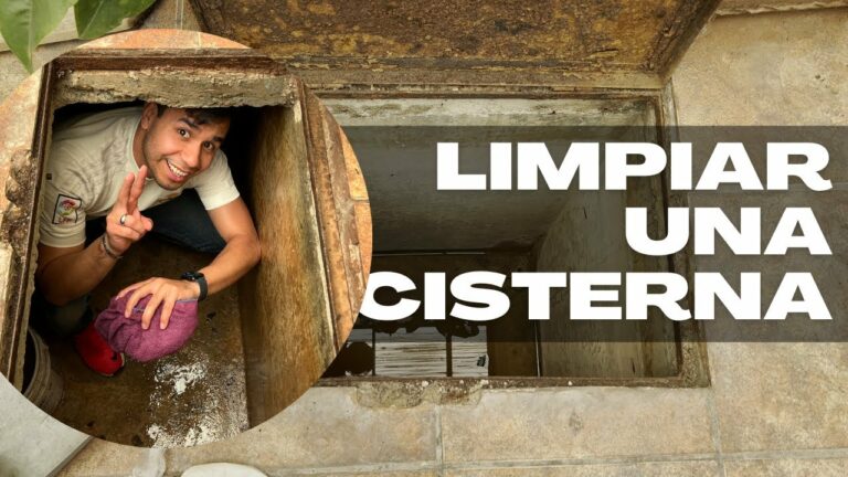 Como limpiar y desinfectar correctamente las cisternas empotradas